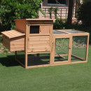 Coops & Hutches, Blessington Heights 74" x 32" Chicken Coop & Pen - Seasonal Overstock