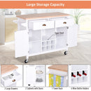 Kitchen Carts, Emma Kitchen Cart / Island on Castors - Seasonal Overstock