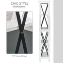 Isabel 5-Tier White Bookshelf - Seasonal Overstock