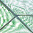 Greenhouses, 15 x 10ft Soft Cover Walk-In Greenhouse - Green - Seasonal Overstock