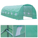Greenhouse, 26 ' x 10' Soft Cover Greenhouse - Green - Seasonal Overstock