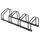 4 Bike Parking Rack - Black - Seasonal Overstock