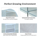Greenhouses, 8.2' x 6.6' x 6.6' Soft Cover Greenhouse in White - Seasonal Overstock