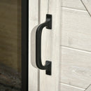 Avery White 60" TV Stand with Electric Fireplace - Seasonal Overstock