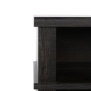 TV Stand, Donovan 45" Espresso Brown TV Stand Fireplace for up to 47" TVs - Seasonal Overstock