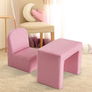 Kids 2 in 1 Table and Chair Set - Pink - Seasonal Overstock