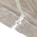 Greenhouse, 10' x 9.5' x 8' Soft Cover Greenhouse - White - Seasonal Overstock