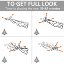 Christmas Trees, 5ft White / Pink Artificial Christmas Tree - Seasonal Overstock