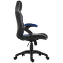 Office Chairs, Kiyo Gaming Chair in Blue Black - Seasonal Overstock