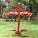Hammocks, Royce Luxury Hammock & Solid Wood Arc Stand - Seasonal Overstock