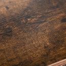 Shar Rustic Industrial 4-Tier Bookshelf - Seasonal Overstock