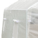 Greenhouse, 10' x 9.5' x 8' Soft Cover Greenhouse - White - Seasonal Overstock