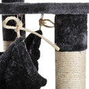 Cat Trees, 52" Multi Level Cat Tree - Dark Grey - Seasonal Overstock