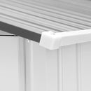 9' x 6.4' Outdoor Storage Shed - Silver Grey - Seasonal Overstock