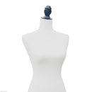 Mannequins, Dressmaker 27" Torso Mannequin Stand in White - Seasonal Overstock