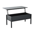 Coffee Tables, Micah 39" Lift-Top Coffee Table - Black - Seasonal Overstock