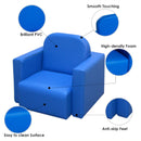 Kids 2 in 1 Table and Chair Set - Blue - Seasonal Overstock