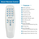 Queen Size Adjustable Bedframe with Massage - Seasonal Overstock