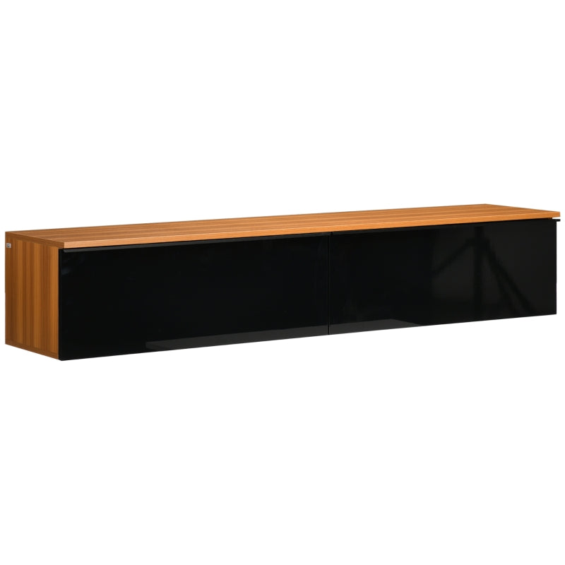 Spencer Floating TV Stand Component Cabinet Shelf for TVs up to 70" - Seasonal Overstock