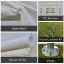 Canopy Tents, 10' x 20' Heavy Duty Canopy Car Tent - Seasonal Overstock