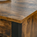 Coffee Tables, Bryan Lift Top Coffee Table with 3 Storage Compartments - Rustic Brown - Seasonal Overstock