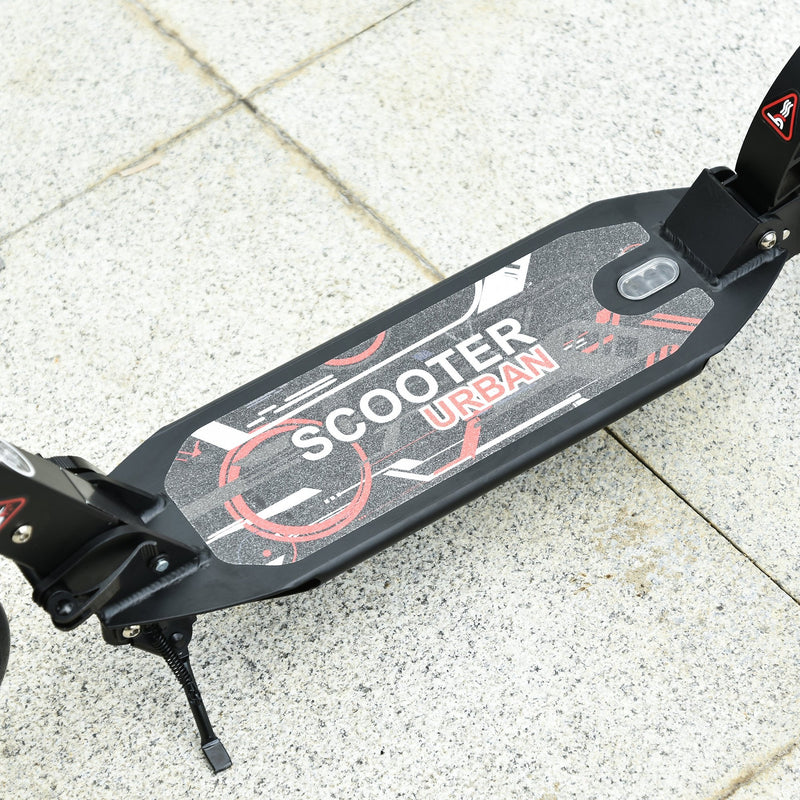 Folding Scooter for Teens and Adults in Black - Seasonal Overstock