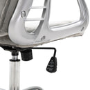 Stella Diamond Tufted Vanity Task Chair - Grey Velvet - Seasonal Overstock