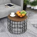 Coffee Tables, Wilder 2pc Industrial Style Coffee Table Set - Seasonal Overstock