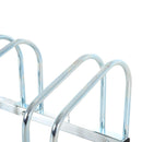 5 Bike Parking Rack - Silver - Seasonal Overstock