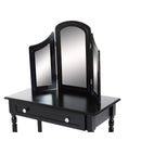 Vanity Sets, Bella Black Vanity Set - Seasonal Overstock