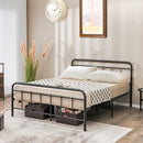 Cora Queen Size Metal Platform Bed - Seasonal Overstock