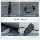 Hot Tubs, 4-6 Person Inflatable Portable Hot Tub Spa 245 Gallons - Grey - Seasonal Overstock