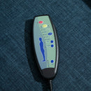 Recliner Chairs, Isaac Blue Vibration Massage Chair - Seasonal Overstock