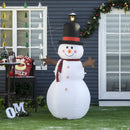 6ft Inflatable Snowman Christmas Decoration - Seasonal Overstock