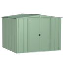 8' x 8' Arrow Classic Steel Storage Shed - Sage Green - Seasonal Overstock