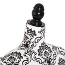 Mannequins, Dressmaker 27" Torso Mannequin Stand in Pattern - Seasonal Overstock