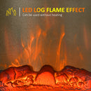 Fireplaces, Small 750W / 1500W Freestanding Electric Fireplace with Remote - Seasonal Overstock