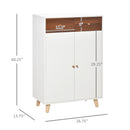 Shoe Cabinet, Toby 16-Pair Shoe Storage Cabinet - Seasonal Overstock
