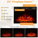 Fireplaces, Parker Black 1400W Electric Fireplace TV Stand for up to 65" TVs - Seasonal Overstock