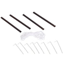 Gazebos, Zella 11' x 11' Khaki Pop-Up Gazebo with Mesh Walls and Carry Bag - Seasonal Overstock