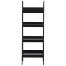 Meena 4 Tier Ladder Shelf Pair - Black - Seasonal Overstock