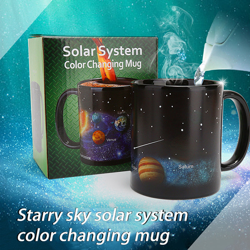 Colour Changing Space Mug - Seasonal Overstock