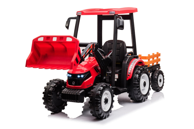 24V Freddo Rhino Tractor 1 Seater Ride on for Kids - Seasonal Overstock
