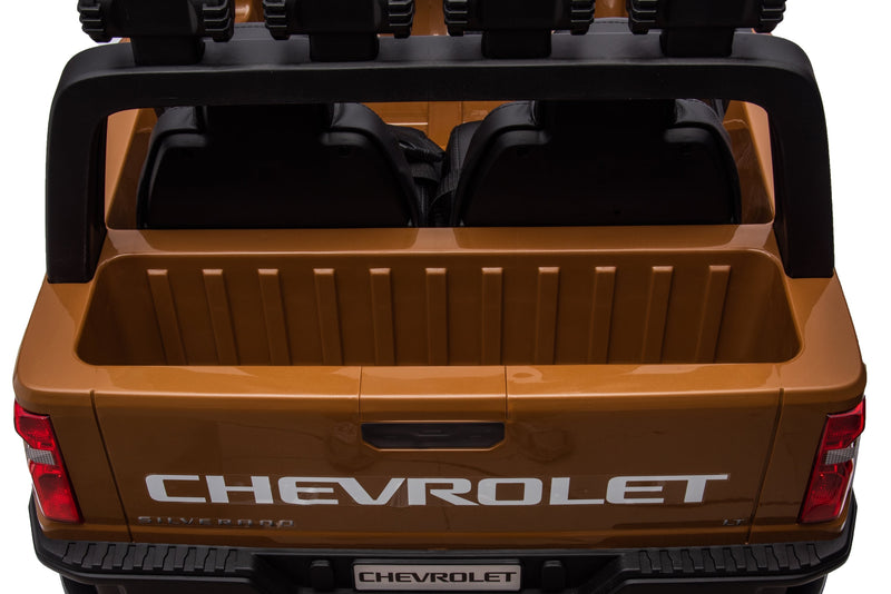 24V 4x4 Chevrolet Silverado 2 Seater Ride on Truck for Kids - Seasonal Overstock
