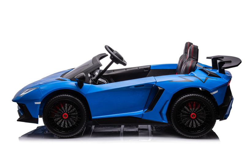 24V Lamborghini Aventador 2 Seater Ride on Car for Kids with Brushless Motor - DTI Direct Canada