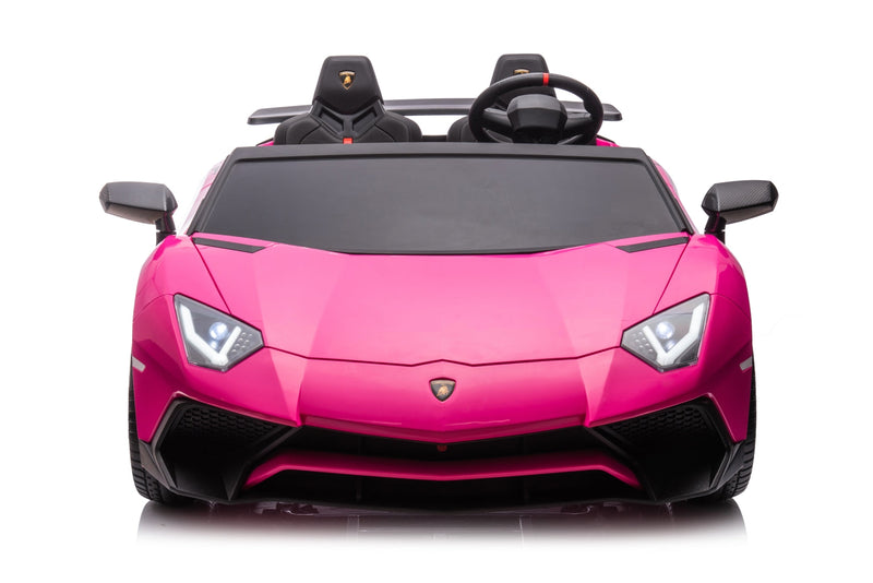 24V Lamborghini Aventador 2 Seater Ride on Car for Kids with Brushless Motor - DTI Direct Canada