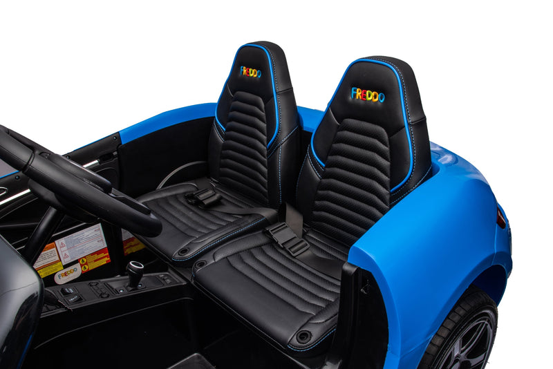 48V Freddo Rocket 2 Seater Big Ride on Car for Kids with Brushless Motor + Differential - Seasonal Overstock