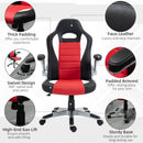 Office Chairs, Drive Style Ergo Gaming Chair - Red - Seasonal Overstock