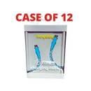 Case Pack of 12 - Heyday 6' Blue and White Braided Lighting to USB-C Cable - Seasonal Overstock