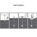 Portable Sheds, ShelterAuger 30" Earth Anchors - Seasonal Overstock